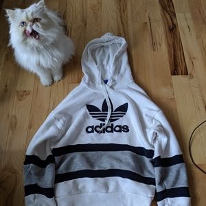 Adidas originals women xs hooded sweatshirt